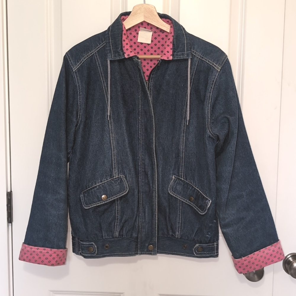Vintage Jean Flannel Jacket